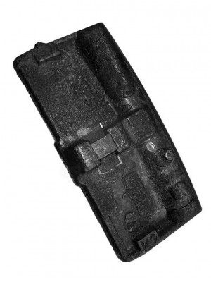 Колодка тормозная локомотивная гребневая тип &quot;М&quot;