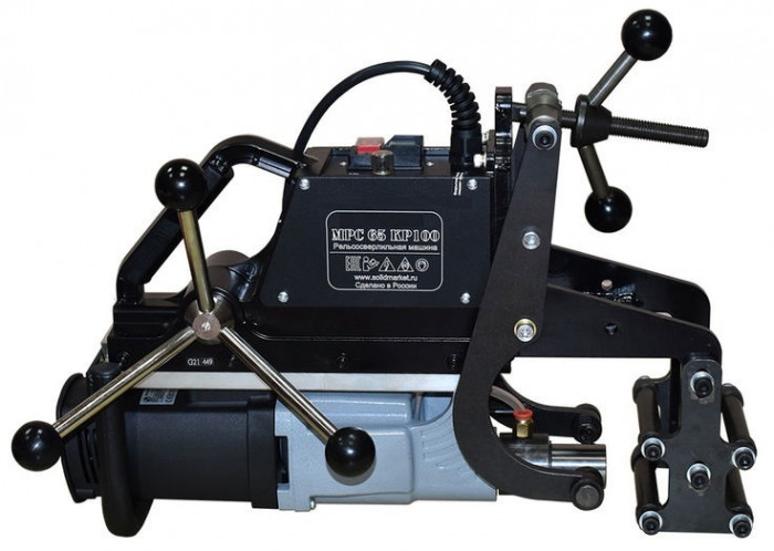 Рельсосверлильный станок для сверления крановых рельсов МРС-65 КР100