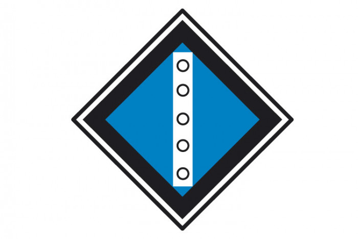 Знак «Поднять токоприемник»