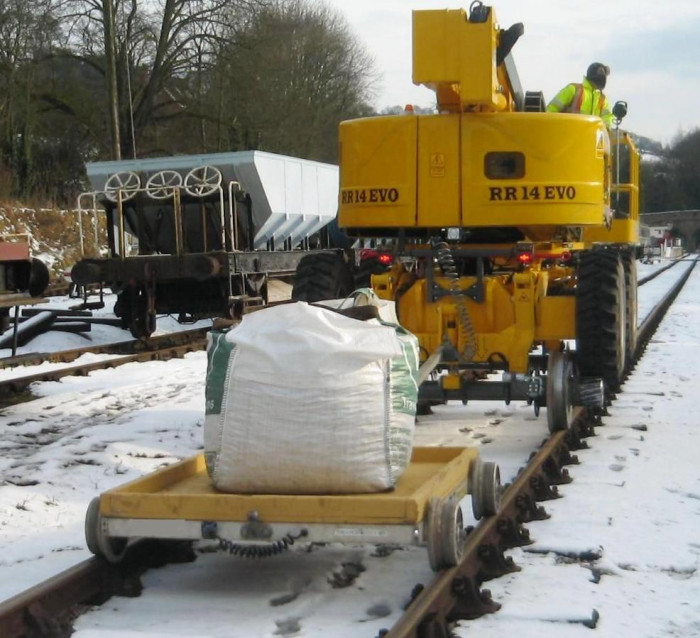 Самоходный подъемник на комбинированном ходу Platform Basket RR14/400 (Италия)