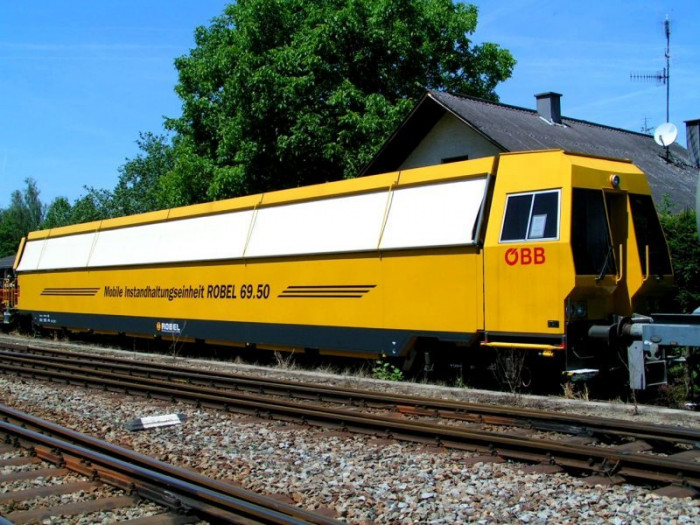 Мобильный вагон для технического обслуживания пути Robel 69.50