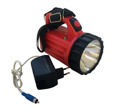 Фонарь аккумуляторный сигнально-осветительный железнодорожный светодиодный ФАСО-4С c зарядным устройством