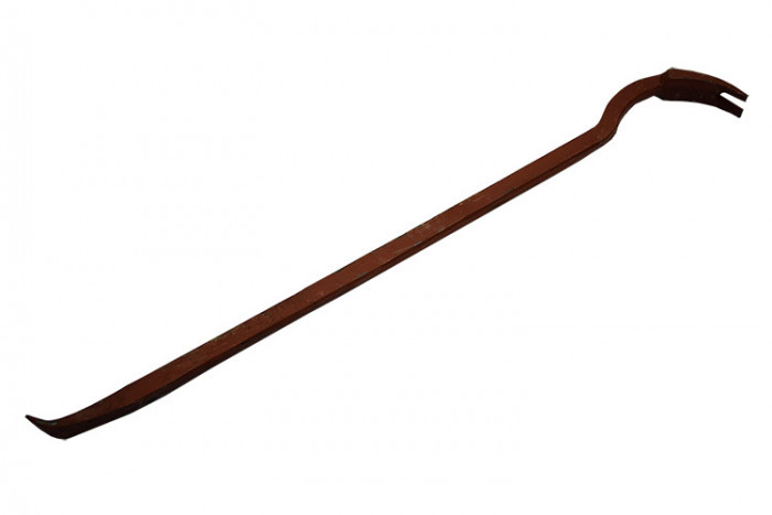 Лом лапчатый кованый усиленный (ручная ковка, сталь инструментальная СТ45)