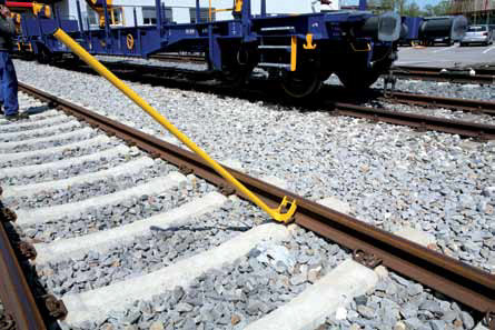 Опорный рычаг для рельсов Robel 38.01