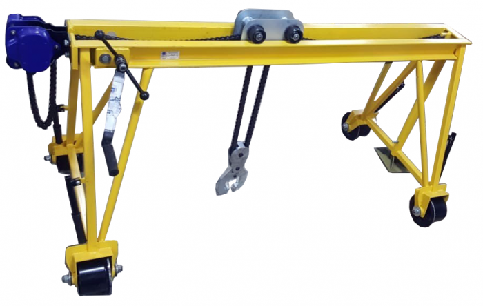 Кран съемный для смены рельсов КР-2