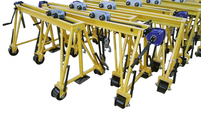 Кран съемный для смены рельсов КР-2