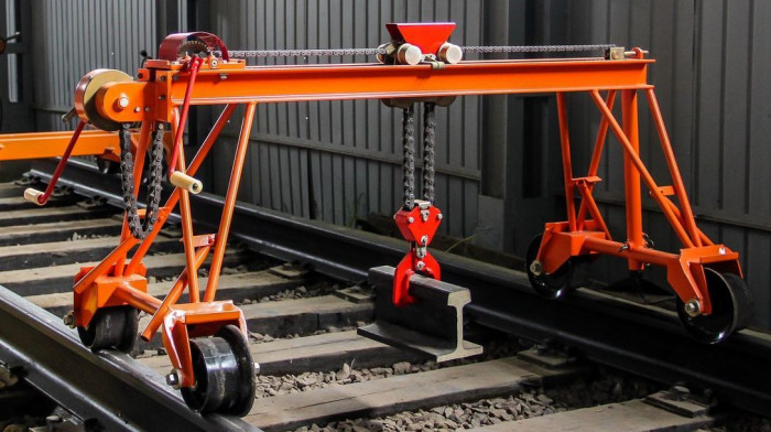 Кран ручной козловой КР2 (Калугатрансмаш)