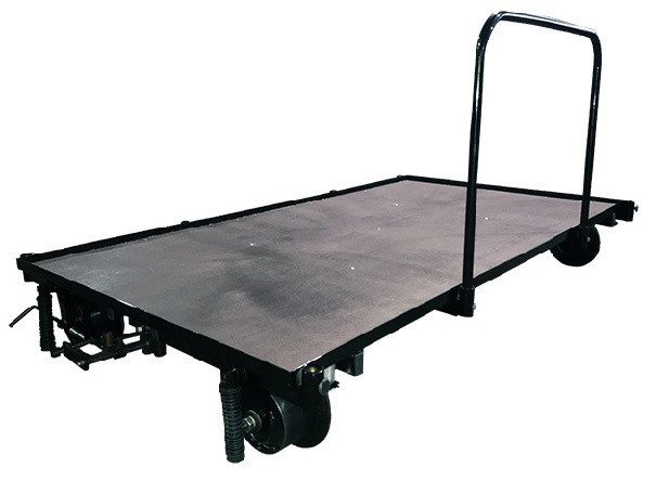 Тележка железнодорожная инструментальная ТИ-300-1520Ф (верх фанера ФОФ)